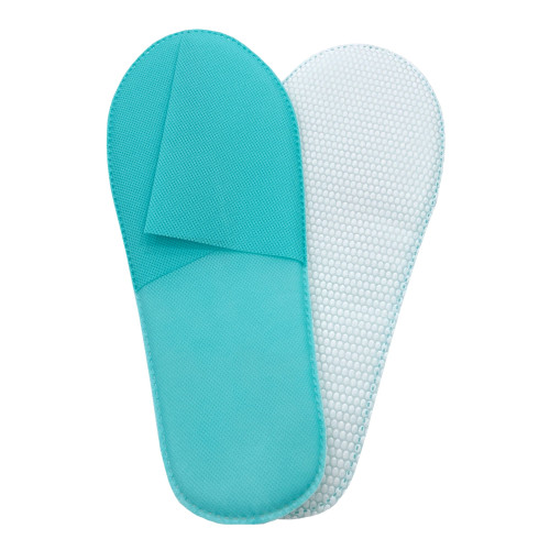 Slipper G1 MM close toe Turquoise color pack of 10 pairs